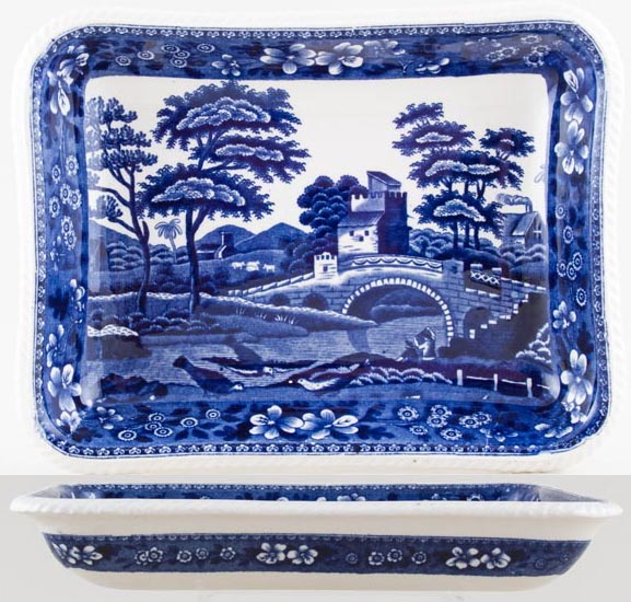 Dish rectangular c1905
